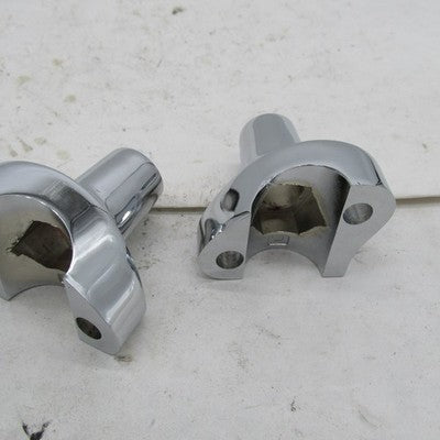 Set of V-Twin 1 ½" Chrome Handlebar Riser 1977-2002 Harley FXR Sports