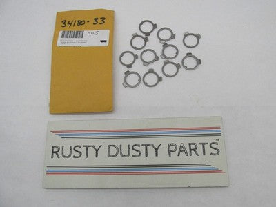 Lot of 11 Harley-Davidson Genuine NOS Shifter Fork Bushing Lockwashers