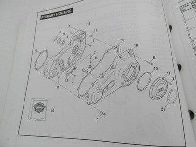 Harley-Davidson Official Factory 2007 FXSTSSE Parts Catalog 99458-07