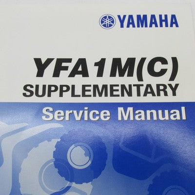 Yamaha YFA1M(C) Supplementary Service Manual LIT-11616-13-04