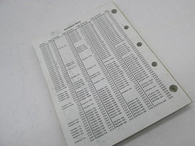 Harley-Davidson Official Factory 1993 1340 Models Parts Catalog 99450-