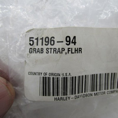 Harley-Davidson OEM Road King FLHR Passenger Grab Strap 51196-94