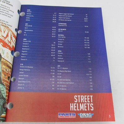 Parts Unlimited Drag Specialties 2025 Helmet & Apparel Catalog 4010-02