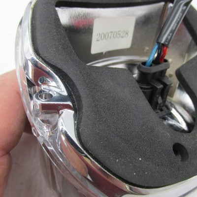 Harley-Davidson OEM Bar & Shield LED Tail Lamp Smoke Lens Chrome Bezel