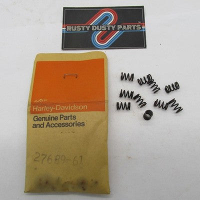 Lot of 10 Harley Davidson Genuine NOS Idle Mixture Screw Spring 27689-