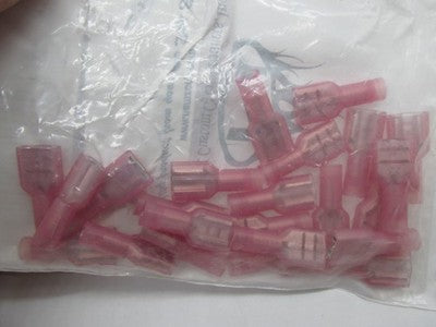 Lot of 23 Namz NOS .25" Female Quick Disconnect 22-18 Guage Wire 2120-