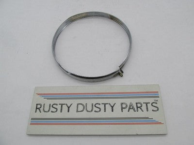 Harley-Davidson Genuine 6" Chrome Headlight Trim Ring