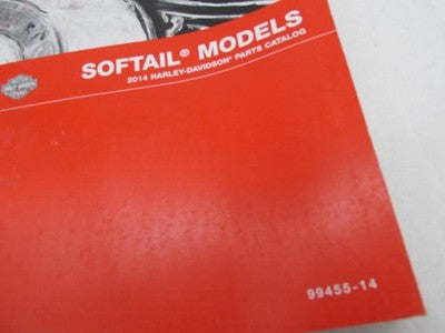 Harley-Davidson Official Factory 2014 Softail Models Parts Catalog 994