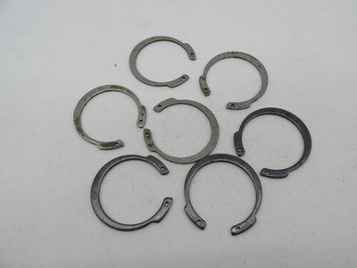 Lot of 7 Harley Davidson Genuine NOS Fork Slider Tube Retaining Rings