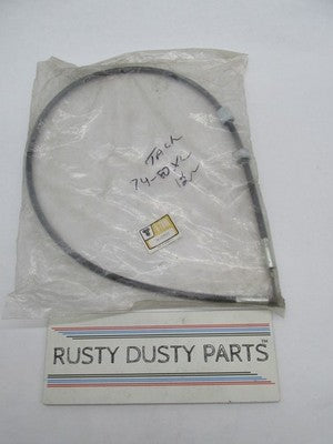 V-Twin Manufacturing Harley Davidson 74-80 XL Black Tachometer Cable 3
