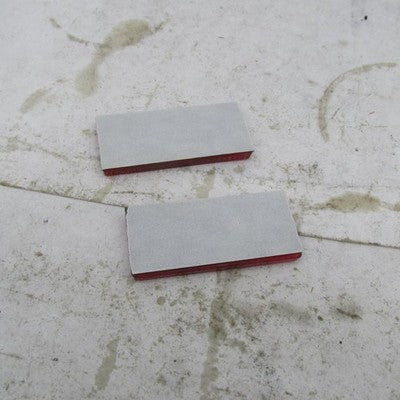 Pair of Harley Davidson Genuine Red Reflectors 59988-72A