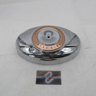 Harley OEM Chrome Air Cleaner Cover w/ Copper 96ci Road King Insert 29