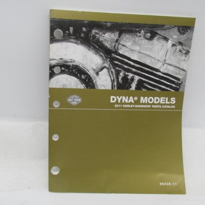 Harley-Davidson Official Factory 2011 Dyna Models Parts Catalog 99439-