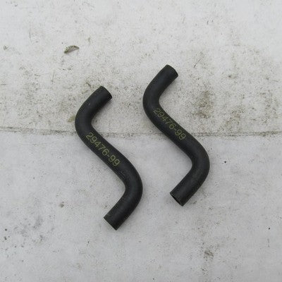 Pair of Harley Davidson OEM Big Twin Rubber Air Cleaner Breather Hoses