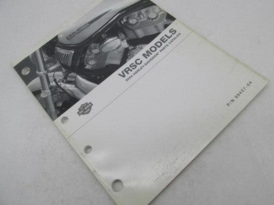 Harley-Davidson Official Factory 2004 VRSC Models Parts Catalog 99457-