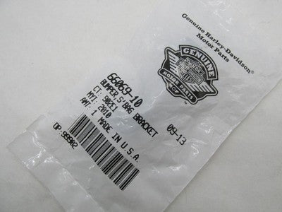 Harley-Davidson Genuine NOS Black Saddlebag Bumper Bracket 66069-10