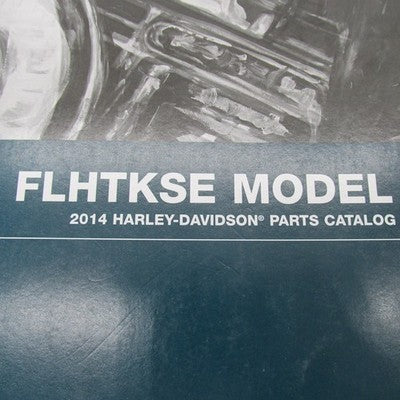 Harley Davidson Official Factory 2014 FLHTKSE Models Parts Catalog 994