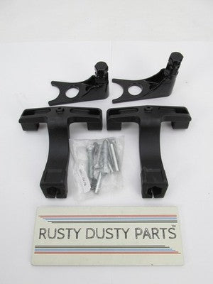 Harley Genuine OEM NOS Passenger Footboard Mounting Bracket Kit, Black