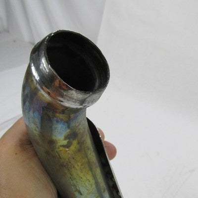 Harley OEM 10-16 Touring Catalytic Exhaust Header w/ Chrome Shields 66