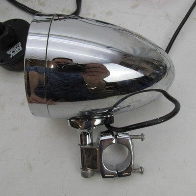 Kuryakyn Chrome RoadThunder Handlebar Speaker Pods MTX Bluetooth Contr