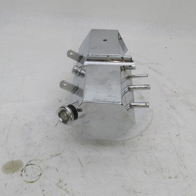 Vintage Chrome Hexagon Horseshoe Oil Tank Rigid Chopper Harley Triumph