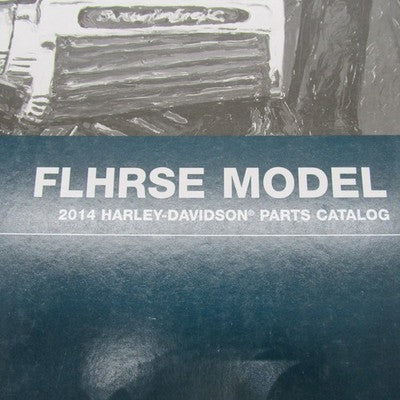 Harley Davidson Genuine 2014 FLHRSE Parts Catalog Official Manual 9943