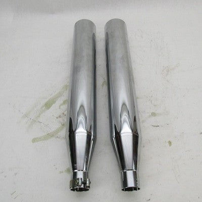 Pair of Rinehart Racing NOS Slip on Mufflers Harley RR-429-25-16P RR-4
