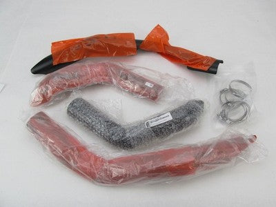 Indian 2017-24 Scout Louvered Exhaust Heat Shields Matte Black 2883482