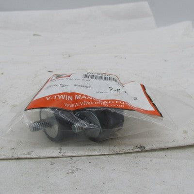 Lot of 5 V-Twin Genuine Battery Trays ISO Mounting Studs Harley 28-054