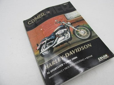 Harley-Davidson Clymer 2004- 2006 XL Sportster Maintenance Repair Manual Book