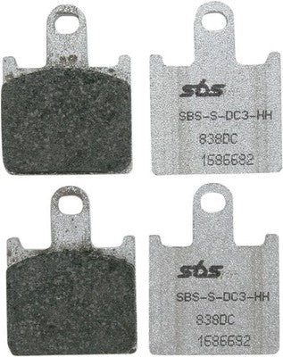 SBS DC Dual Carbon Brake Pads 838DC