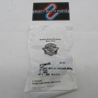 Genuine Harley-Davidson OEM NOS Left Side Cover Support Bracket 472004