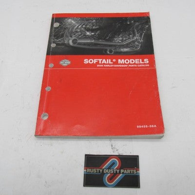 Harley Davidson Official Factory 2006 Softail Models Parts Catalog 994