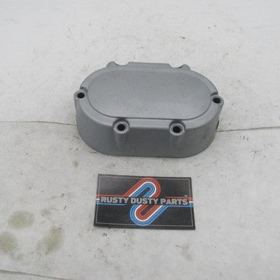 Harley Davidson OEM 5-Speed Transmission Side Cover Textured Silver 37