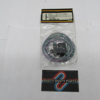 Custom Chrome Blk Left Turn Signal Switch Big Twin Sportster 1982-1995