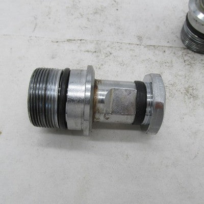 Pair of Harley Davidson OEM 41mm Chrome Fork Plug Caps FXWG FXSTC 4541