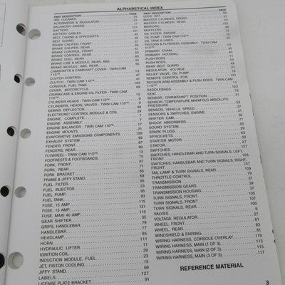 Harley Davidson OEM 2011 FLSTSE2 Model Parts Catalog Official Factory