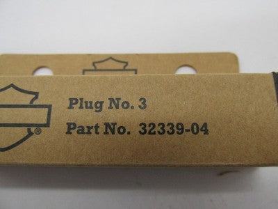 Harley Davidson Genuine NOS Single #3 Spark Plug 32339-04