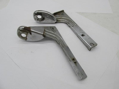 Pair of Harley OEM Panhead Shovelhead Spotlight Mounting Brackets *Cra