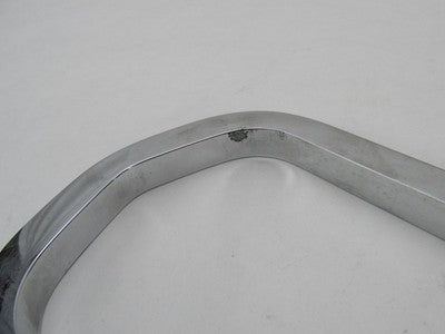 Harley-Davidson Chrome 18.5" Tall Sissy Bar Upright Bracket 8.25" Wide