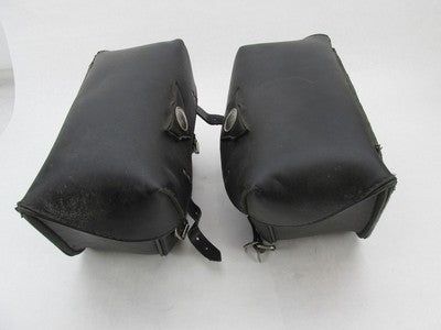 Pair of Harley Davidson Universal Motorcycle Synthetic Leather Saddleb