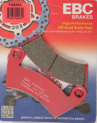 EBC X Series Carbon Graphite Brake Pads Front FA656X