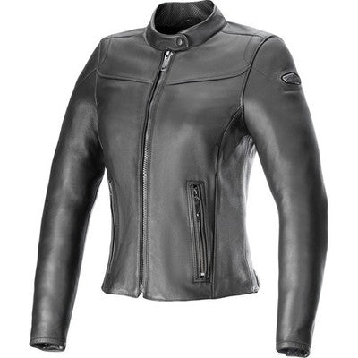 Alpinestars Stella Tory Leather Womens Jackets Black XL 3113824-1100-X