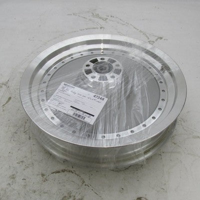 Harley OEM 00-06 Softail Fat Boy 16x3 Solid Disc Cast Rear Wheel 41091