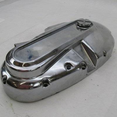 Harley OEM 71-76 Ironhead Sportster Chrome Outer Primary Cover w/ Bolt