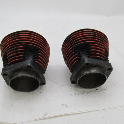 Pair of Harley OEM Ironhead Sportster Damaged Cylinder Jugs 16561-72 1