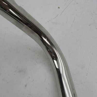 Harley OEM 1.25" Fat Mini Ape Hanger 10" Rise Chrome Drilled Handlebar
