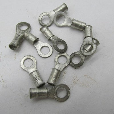 Lot of 10 Harley-Davidson Genuine NOS AMF 14-16 Gauge #10 Ring Termina