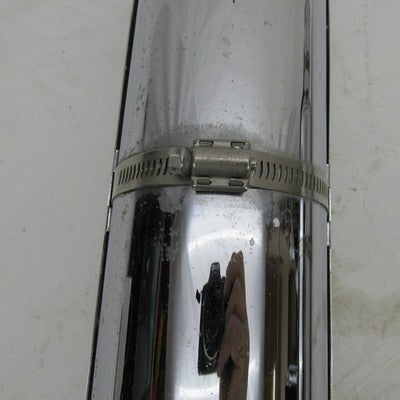 Pair of Harley Davidson Genuine Stock Chrome Exhaust Mufflers Pipes 65