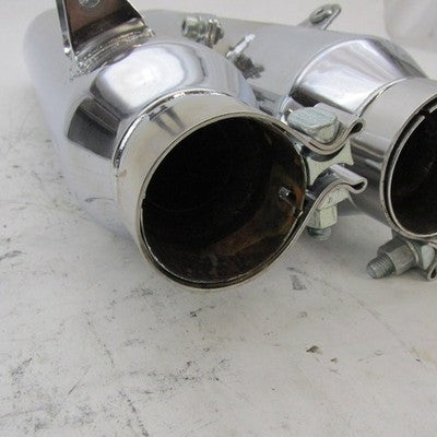 Harley Davidson OEM Lower + Upper Exhaust Mufflers 2006-2008 65215-06A